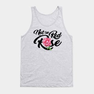 Not so Red Rose Tank Top